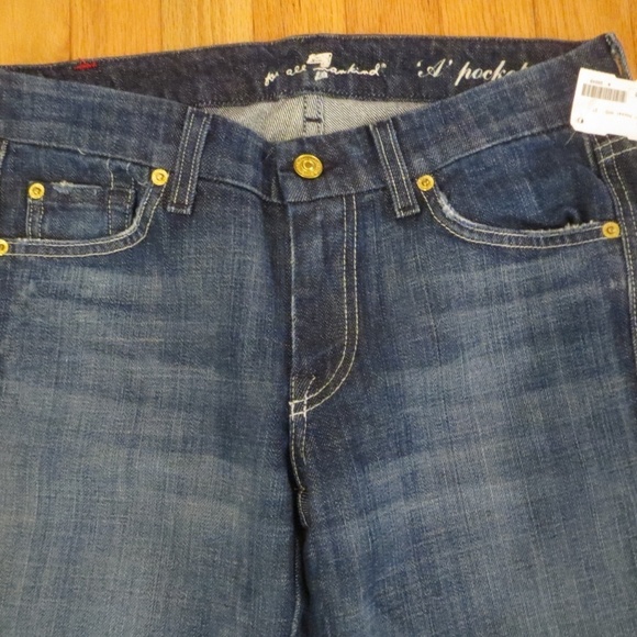 Vintage 7 For All Mankind "A" POCKET BOOTCUT - Picture 1 of 7